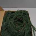 9 Ft Christmas Garland Real Touch Norfolk Pine Garland Christmas Decorations Faux Realistic Winter Pine Garlands for Mantle, Table, Stairs, Doorframe, Fireplace Indoor Outdoor Holiday Xmas Decor