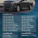 AW6009 Water Pump Kit with Gasket Compatible with 2007-2020 Silverado 1500/2500/3500, Tahoe, Suburban, Sierra, Yukon, Escalade, Rainier Canyon with 4.8L 5.3L 6.0L 6.2L V8 Replaces 45010, 252-901