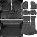 Floor Mats for Toyota RAV4 2013-2018 Gas Only, with Cargo Mat
Full Protection Mat Set with Cargo Liner, All Weather TPE, Non Slip & Odorless & Scratch Proof, RAV4 Gas Accessories