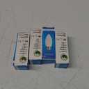 CTKcom LED Candelabra Light Bulbs E14 7W, Equivalent 60 Watt Light Bulbs,Candelabra Led E14 Instermediate Base,430 Lumens LED Not Dimmable (Warm White 2700K) 4 Pack