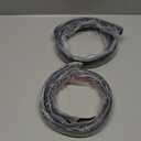 2Pcs Roof Drip Molding Trim Right and Left Fit for Toyota Tacoma Double CAB 2016-2023 Replace 75551-04081 75552-04080