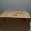 IRIS USA Stackable Dog Food Storage Container with 2 Cup Scoop, 4 Secure Latches, Fits up to 30 lbs, Pet Dry Food Bin, Gasket Seal Lid, BPA Free, Stackable, Easy Measure, White