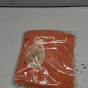 Socomi Cloth Napkins Terracotta Fall Burnt Orange Thanksgiving Washable Reusable Bulk Linen Cotton Napkins Set of 6 17"x17" for Wedding Party Bridal Baby Shower Birthday Dining Table Decorations