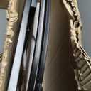 Industrial Bar Carts for The Home Bar Serving Cart, Rolling Bar Cart Black with Lockable Caster Wheels, Glass Bar Carts with 2 Mirrored Shelves, Storage Wine Carts for Kitchen, Party