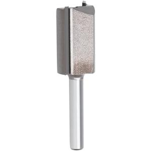 NIBBLAX 16mm Double Flute Straight Router Bit 5/8" Cutting Diameter, 1/4" Shank Flush Trim Cut Router Bit for Woodworking 3 Pcs
