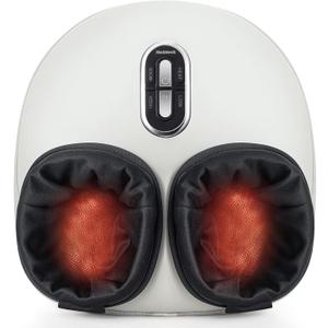 Nekteck Shiatsu Foot Massager Machine with Soothing Heat, FSA Eligible Air Compression Deep Kneading Therapy, HSA Massage Tools Improve Blood Circulation Foot Wellness, Fits Size Up to US 13