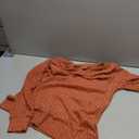 NORACORA V Neck Long Sleeve Shirts for Women Casual Fall Fashion Tops Lightweight Tunic Sweaters Trendy 2025 (Medium, Caramel)