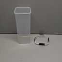 Clear Airtight Bread Storage Container with 4-Latch Lid, Tall Plastic Bread Box for Sandwich Loaves, Bagels & Baguettes, 5513 in BPA-Free Bread Keeper for Counter, Pantry & Freezer