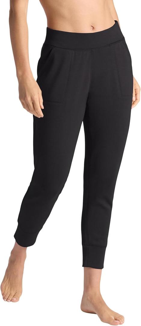Gaiam Women's Hudson Jogger, Relaxed Fit, 28 Inseam, Soft Midweight Material, XL
