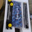 Furlihong 747BH 4-Wheel Baseball Pitching Machine, Adjustable Speed and Angle, Various Pitching Modes, 110MPH Max Speed, for Professional Players and Coaches