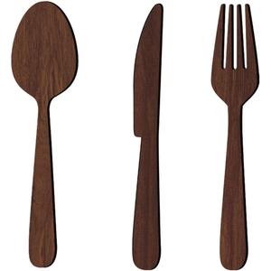 ABOOFAN Rustic Wooden Utensil Wall Decor 21.25In Large Fork Spoon Sign for Kitchen Dining Room Wall Decoration Farmhouse Kitchen Signs Decor