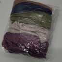 IVARYSS Headbands for Women, Non-Slip, Premium Stretchy Head Bands Hair Accessories,Wear for Yoga, Fashion, Working Out, Travel or Running, 6 Pack, Solid