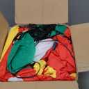 12 Ft Ht x 14 Ft L Giant Christmas Inflatables Santa Elf Ride Dinosaur Holding Candy Cane Christmas Blow Up Yard Decorations Built-in LEDs Christmas Decorations Outdoor Party Holiday Xmas Decor Lawn