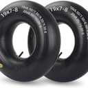 GICOOL 18x8.50/9.50-8 Inner Tubes, 2 Pack with TR13 Valve Stem, Heavy-Duty Replacement Tubes for Lawn Mowers, Tractors, Golf Carts, Scooters, Go Karts, Wagons, Trailers, ATVs, Snow Blowers