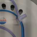 Pochik Sitz Bath for Toilet Seat Hemorrhoids and Postpartum Care, Yoni Steam Seat, Perineal Soaking, Collapsible, Flusher Hose, Drain Holes, Wider Seating Area - Blue