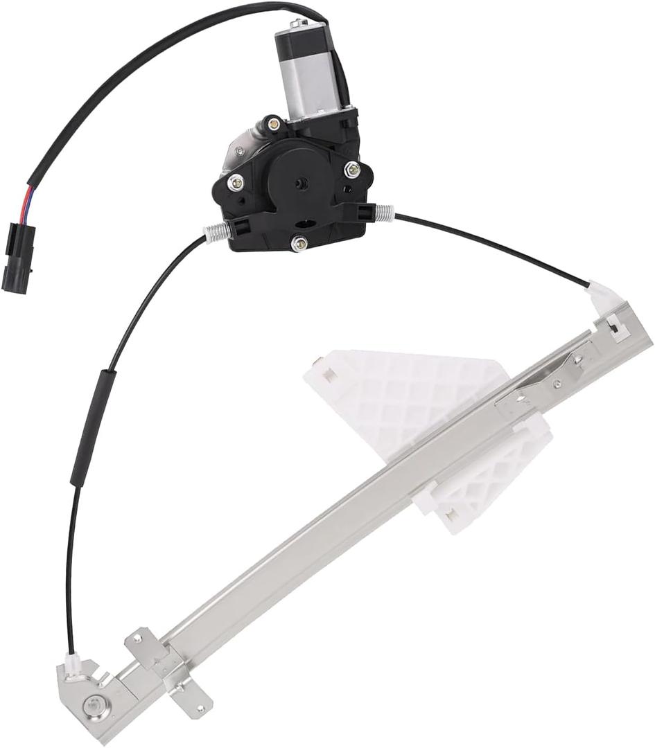 Rear Left Driver Side Power Window Regulator with Motor Compatible with 2001-2004 Jeep Grand Cherokee, Replace OE 741-374