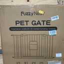 29"-45" Baby Gate, No Drilling Auto Close Dog Gate Indoor, White
