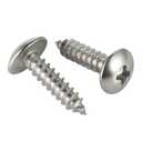#10 x 3/4" Truss Head Sheet Metal Screws Wood Screws, 304 Stainless Steel 18-8, Self Tapping, 100 PCS