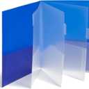 Smead 10-Pocket Organizer, Letter Size, 2 per Pack, 1 Each of Dark Blue and Teal (89204)