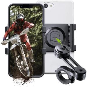 SP Connect Universal Handlebar Phone Mount for 58-85mm Phones, Black