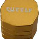 Magnetic Pool Cue Chalk Billiard Cue Chalk Carrier Case for Billiard Cue Snooker Accessory-1pc (golden)