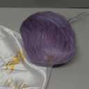 30 Inch Light Purple Lace Front Wigs Human Hair 13x6 HD Transparent Purple Glueless Human Hair HD Transparent Lace Frontal Wigs for Women 150% Density Pre Plcked Lilac Colored Wig with Baby Hair