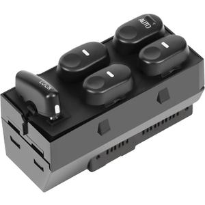 ROADFAR Window Switch Fits 1997-2005 For Buick Century 1997-2004 For Buick Regal, Front Left Driver Side Power Window Switch Replaces 10295797 10433029