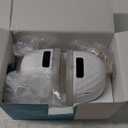 Paruu P10 Hands-Free Breast Pump Wearable, 338mmHg Strong Suction, Low Noise, 4 Modes & 9 Levels, Electric Breast Pump Portable, Smart Display, 19/21/24/28mm Insert/Flange, 2 Pack (White)