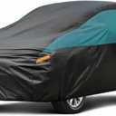 GUNHYI SUV Car Cover for Automobiles Waterproof All Weather, Universal Fit Subaru CrossTrek, Chevrolet Bolt EUV, Hyundai Tucson, Kia Soul/Sportage, Jeep Compass, Ford Escape, Volvo XC40 etc.