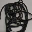 8 Pcs 80 Inch Adjustable Carabiner Bungee Cords with Hooks, Easy to Adjust from 7" to 80", Black Bungee Straps with UV-Resistance & Superior Elasticity for Cargo, Bike, Luggage, Carts, Truck, etc