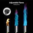 ThermoMaven Propane Torch with One-Touch Max Fire, Cooking Blow Torch Gun with a Safety Lock, Charcoal Lighter, Flame Thrower, Kitchen Food Torch Head for Grill, Sous Vide, BBQ (Tank Not Included)