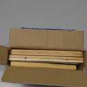 VERTORGAN Toilet Paper Holder with Phone Shelf, Bamboo Wall Mounted Tissue Roll Holder for Bathroom, Adhesive or Screw (Natural)