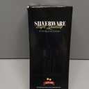 Black Silverware Set for 8, Heavy-Duty Stainless Steel Black Flatware Set, Cube Handle Cutlery Set, Mirror Polished, Dishwasher Safe, 40-Piece