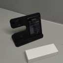 3 in 1 Charging Station for Samsung, Wireless Charger Stand for Galaxy S26/S25/S24/S23/Z Fold, Phone and Watch Charger for Samsung Watch Galaxy 8/7/6/5, Galaxy Buds 3/2/Pro (Black)