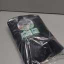 Flux Phenom Magnetic Screen Door - Bugs Out, Breeze in - 9min Install Auto-Sealing Heavy Duty Double Stitched Mesh, 52 Magnets, Hands Free Sliding & Patio Doors Net, Pet & Kid Friendly, 38 x 82 Inch (Black)