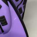 Belyfuko Short Swim Fins, Adult Kids Snorkel Fins for Lap Swimming Diving Snorkeling Travel Size with Mesh Bag, Purple, L