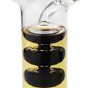 Olive Oil and Vinegar Dispenser Cruet Bottles, 2 in 1 Transparent Dual Glass for Kitchen Cooking Container (2.5 Ounces)