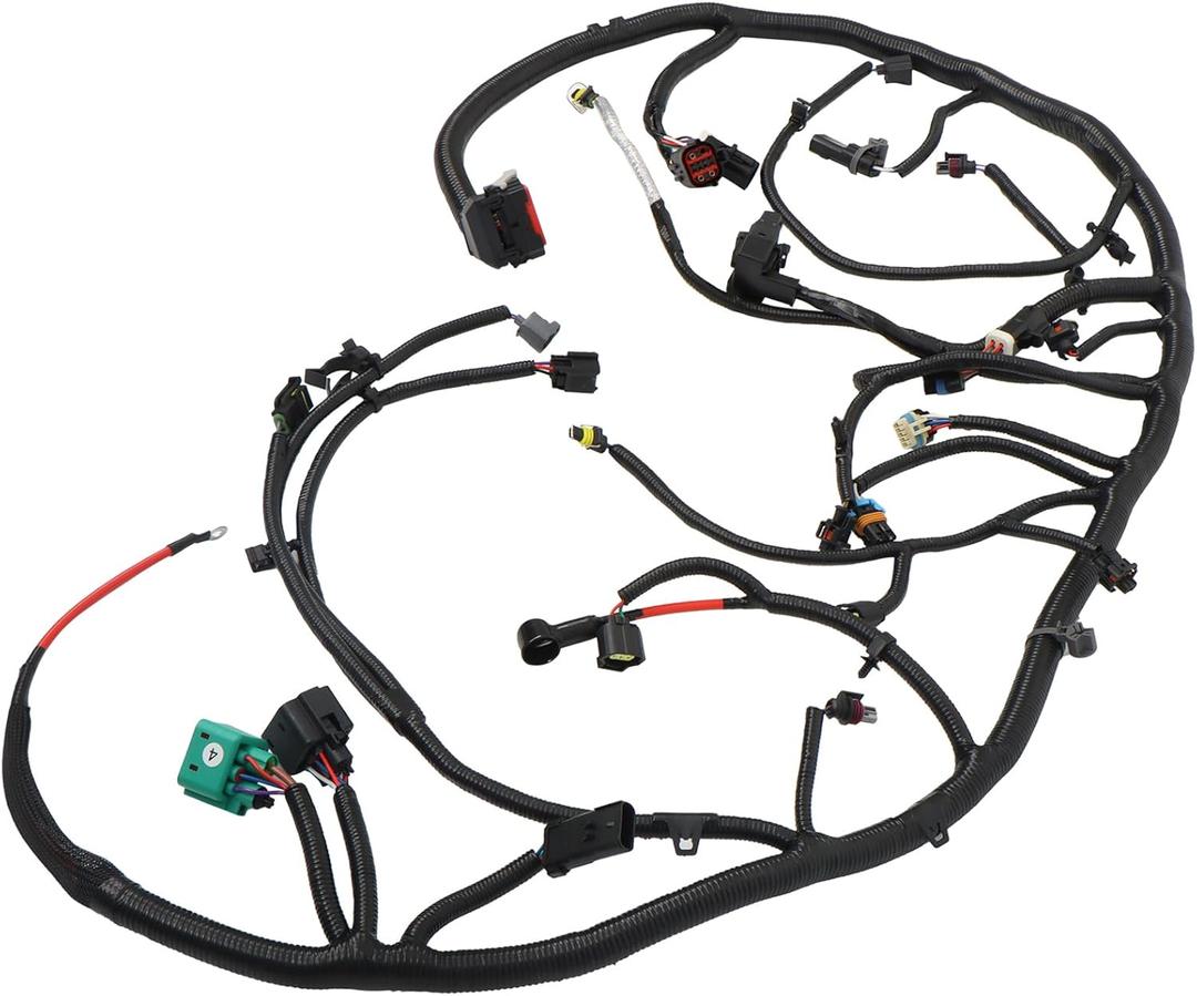 labwork Engine Wiring Harness Replacement for Ford Excursion F250 F350 F450 F550 Super Duty 2004 9-23-03 After 6.0L V8