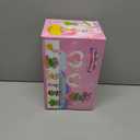 Osllate DIY Arts and Crafts for Kids Flower Toys with Lighted vase, Upgraded Unicornous Design Fabric Bouquet Craft Kits for Kids Toys for Girls Christmas Birthday for 3-12+ Year Old, Pink