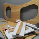 4-in-1 Toddler Kitchen Stool for Kids  Adjustable Wooden Toddler Helper with Chalkboard, High Chair & Rocking Mode  Safe Step Stool for Toddlers (1272 Months)