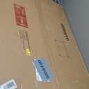 Farmhouse Mirror for Bathroom, 40x30 Inch Black Vanity Mirror for Wall, Wood Framed Rustic Mirror Rectangular Wall Decor Mirrors for Entryway Living Room Bedroom