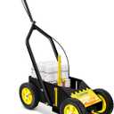 GADFISH Heavy Duty Striping Line Marking Machine, Compatible with Inverted Marking Spray Paint, Parking Lot Striping Machine for Fast and Accurate Marking, Line Striper - Black