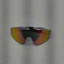 Ukoly Cycling Sunglasses for Men Women with 3 Interchangeable Lenses, Polarized Sports Sunglasses, Baseball Sunglasses (1 Lens/Pink)