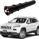 BASIKER Short Antenna for 2011-2025 Jeep Cherokee Compass Renegade Grand Cherokee, Chrysler 200,Fiat 500,Dodge Journey Durango Avenger Dart Nitro,Car Antenna Replacement 5091100AB 68297936AA 5091100AA (3.2 INCH)