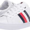Tommy Hilfiger Women's Lawson Sneakers (8.5, White)