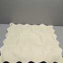 2 Piece Euro Shams Solid Pattern 800 Thread Count 100% Egyptian Cotton (32 x 32 Inch (81cm x 81cm) Pillow Cases, Ivory)