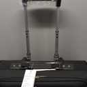 Lekebobor Rolling Laptop Bag With a Compact Combination LockRolling Laptop Briefcase on Wheels for Women/Men Fits Up to 15.6Inch computer Bags Water Resistant for Work Travel and Business, Black