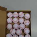 Hxezoc 18 Pieces Mini Baseball Stress Balls Baseball Party Favors Foam Sports Balls Small Squeeze Anxiety Bulk Toy Ball for Kids Birthday Party, School Reward Carnival Party Supplies