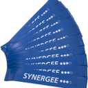 Synergee Exercise Fitness Resistance Band Mini Loop Bands That Perform Better When Working Out at Home or The Gym (d) Blue 10 Pack)
