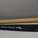 SEASIR Overcast Saltwater Fishing Rod, Freshwater Spinning Rod 6'6/7'6/8'/8'6, 2 Piece Bait Casting Rod, Black Baitcaster Rod, Medium/Medium Heavy, 36T Carbon Fiber, Fuji O, Bass Catfish Trout Rod, 1.98m/S662